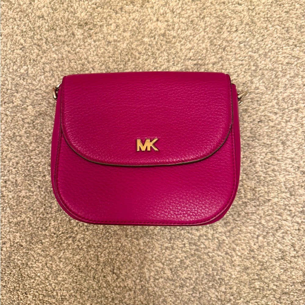 Michael Kors Fuchsia Crossbody Bag